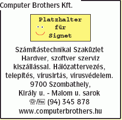   - Computer Brothers Kft.