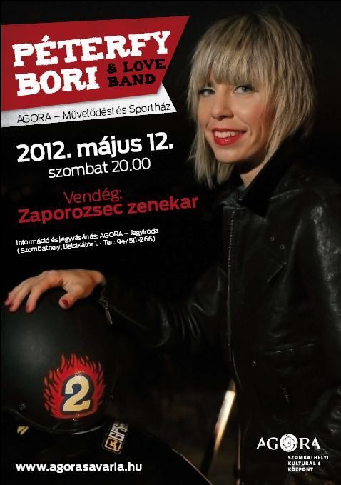 Péterfy Bori Koncert 2012 Szombathely  - PÉTERFY BORI & LOVE BAND koncert